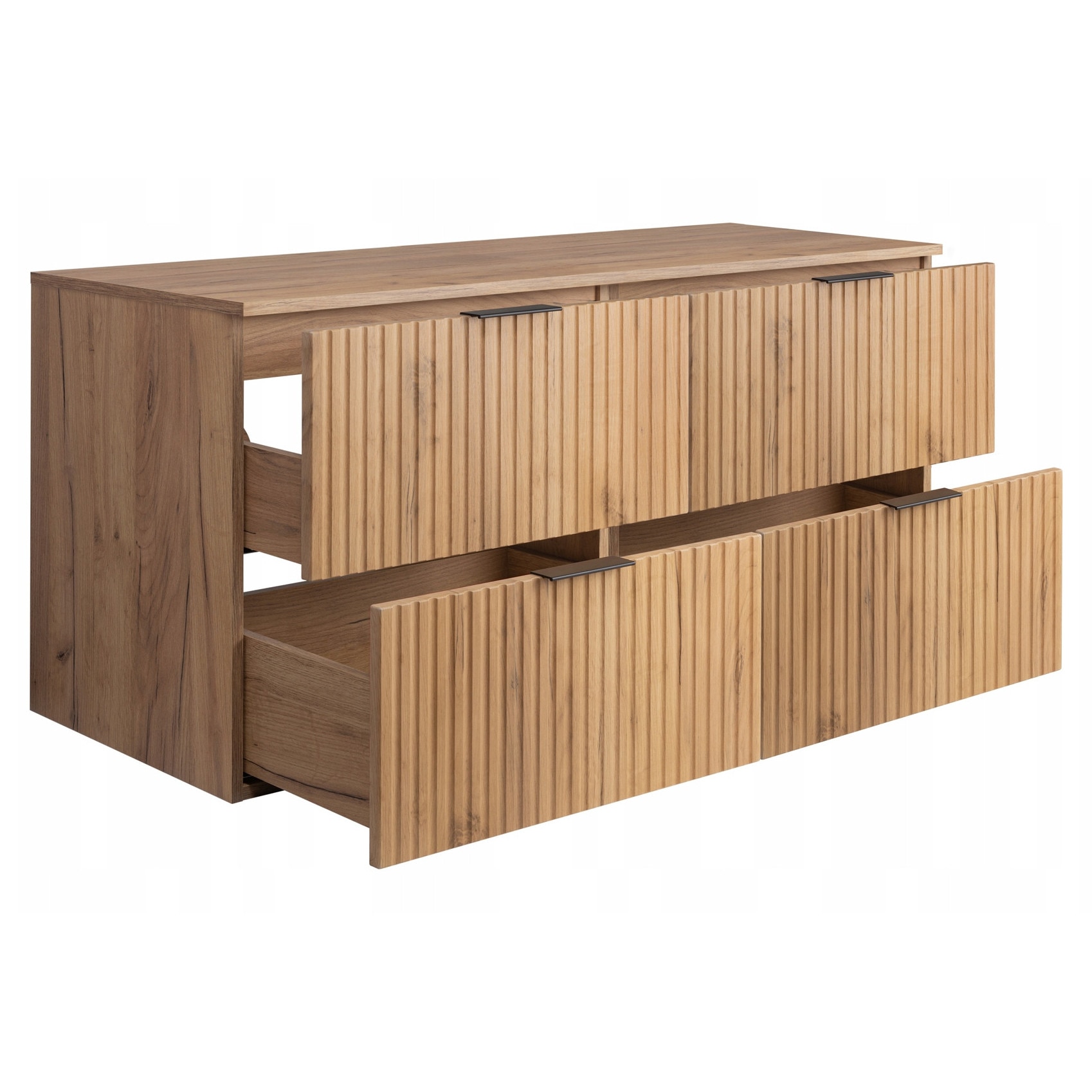 Set Masca Lavoar Baie Furnidea MAG, 2 Sertare cu Soft Close, MDF