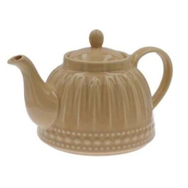 MPLCo MOSAIQUE BEIGE teáskanna, kerámia, pasztell bézs, 1L