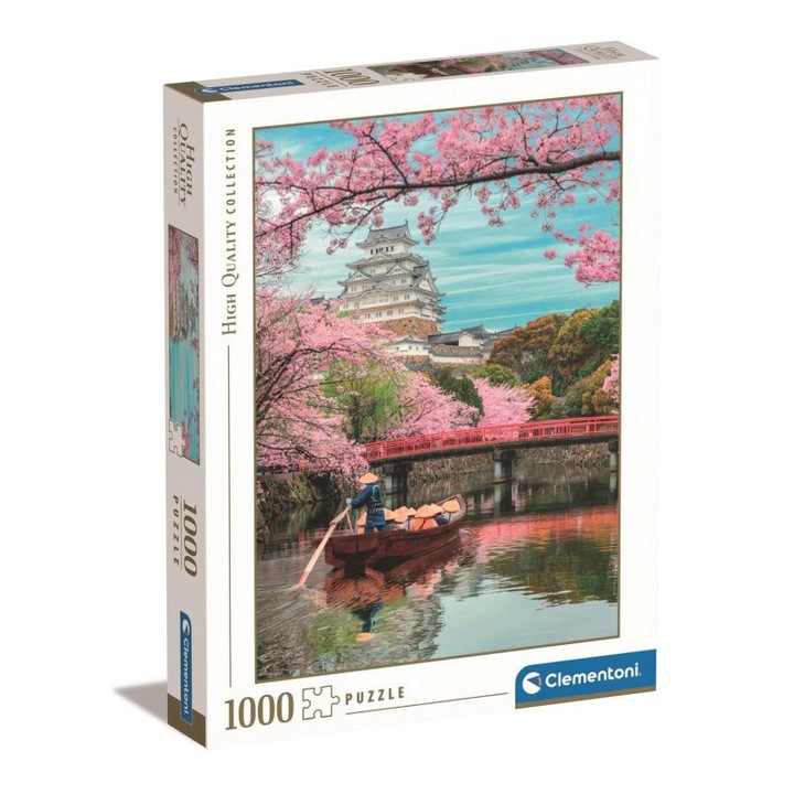 CLEMENTONI 1000 el. HQ Himeji Castle in Spring [PUZZLE]