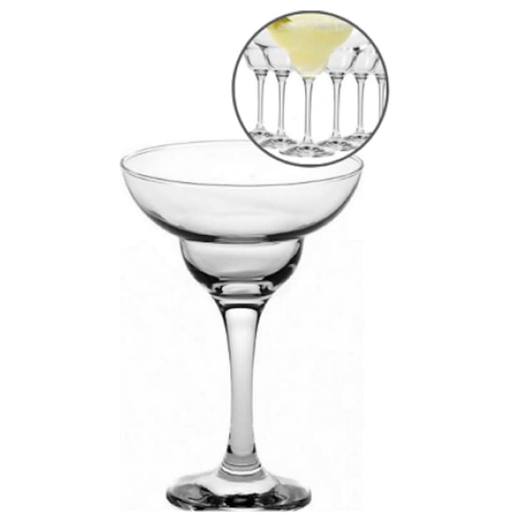 Комплект от 6 чаши Margarita Pasabahce, 250 мл