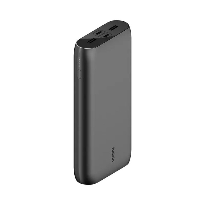 Power bank, Belkin, 27000mAh, USB csatlakozás, fekete