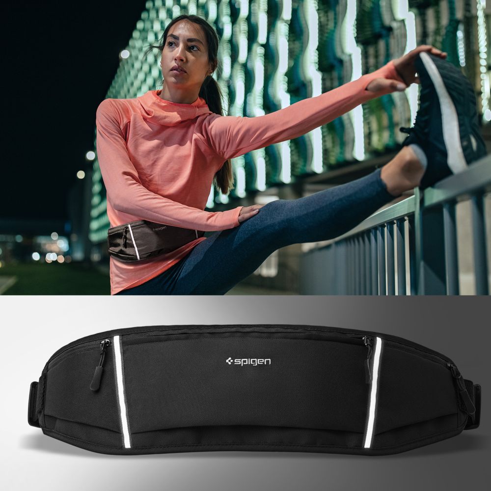 Borseta waterproof universala Spigen A710 Dynamic Black