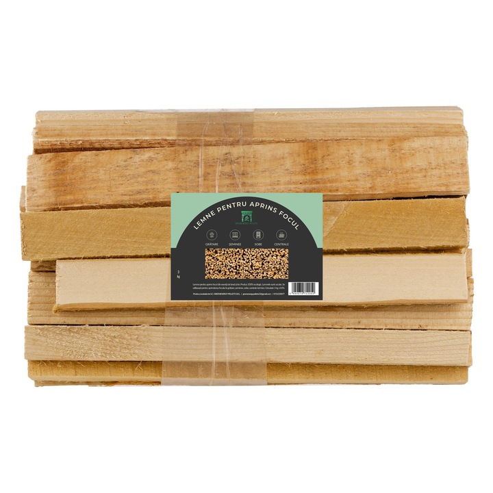 Lemne pentru aprins gratarul, uscate, 30x20cm, 3 kg