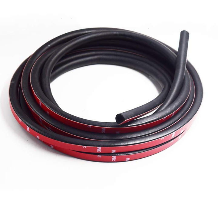 Banda Izolare Fonica Auto, Chedar Auto, Tip D, Lungime 5 Metri, Universal, Cauciuc Premium, Adeziv Premium Marca 3M, Zippi®