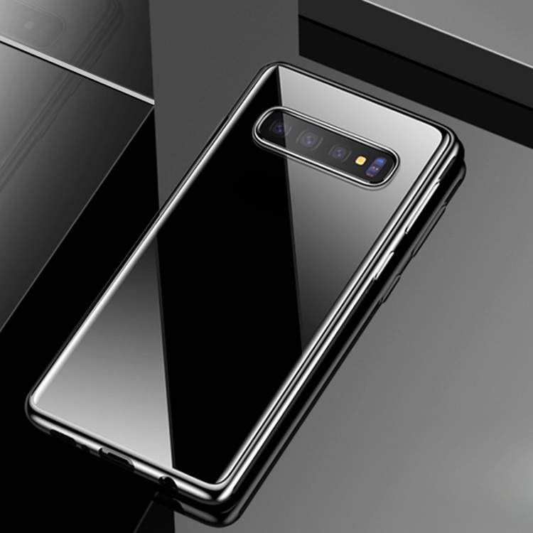 Husa protectie compatibila cu Samsung Galaxy S10, Premium Quality, Husa de protectie TPU usoara rezistenta la socuri Ultra Slim Clear, transparenta