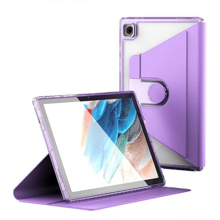 Калъф fixGuard Crystal Vision за Samsung Galaxy Tab A8 10.5" 2021 - Purple