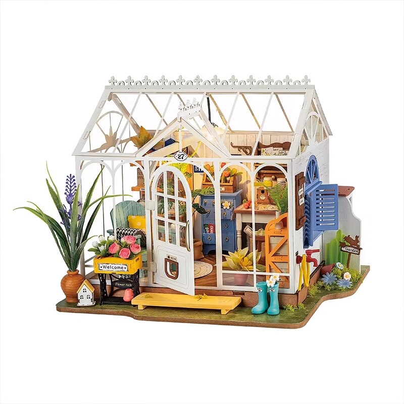 Puzzle 3D, model casa, jucarie, potrivit pentru copii si adulti