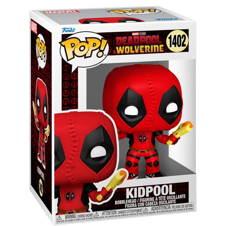 Figurina POP, Marvel, Deadpool & Wolverine, Kidpool, 9 cm