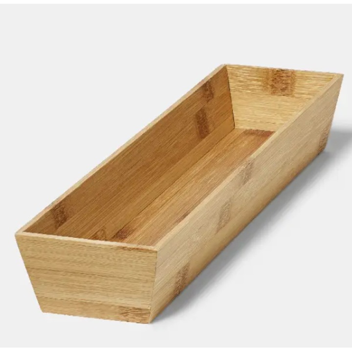 Tava tacamuri, bambus, 1 compartiment • Nitaki