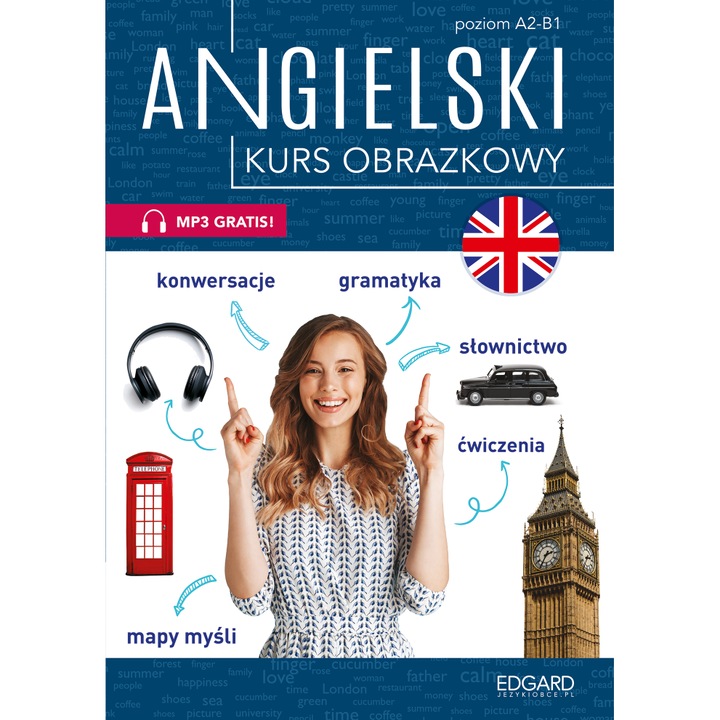 Angielski. Kurs obrazkowy. Poziom A2-B1, Rafal Tondera, 2020