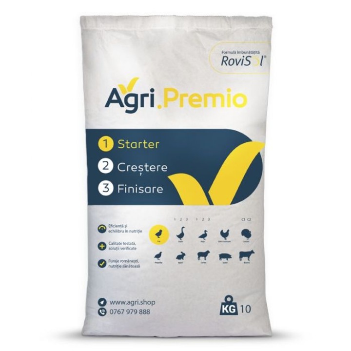 Csirke indító takarmány I. fázis Agri.Premio (10 kg), Agri.Shop