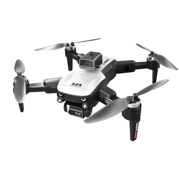 Alhena® Дрон, 8K, режим на задържане на надморска височина, 3D изглед, снимка/видео, с LED светлини, G сензор, 3D флип, излитане/кацане с един бутон, управление с APP, глас, с дистанционно управление, S2S