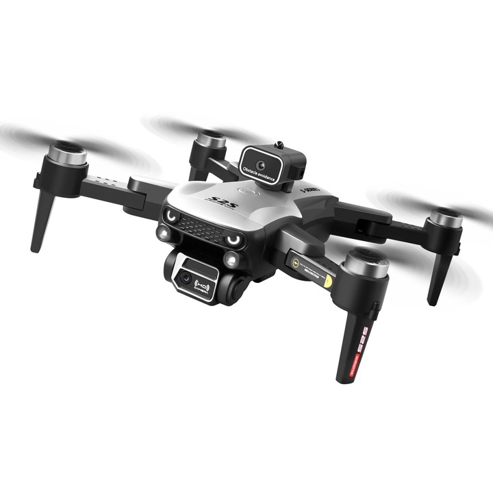 Alhena® Drone, 8K, режим на задържане на височината, S5S 3D изглед, снимка/видео, с LED светлини, G сензор, 3D обръщане, излитане/кацане, електрическа настройка: 4000/KV