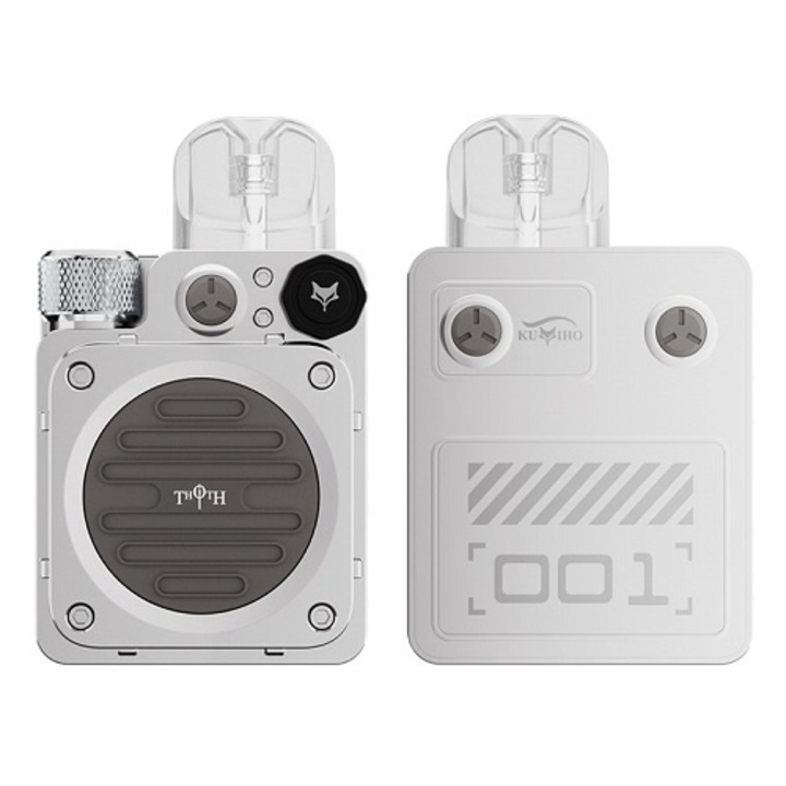 Kit Tigara Electronica Kumiho THOTH T 1300mAh, 2ml, Artic Silver