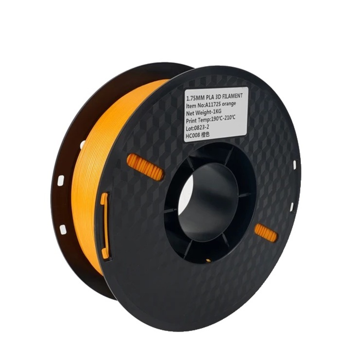 Filament PLA, 1.75mm, Portocaliu