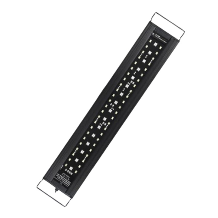 LED lámpa akváriumba, AHJ, 28W teljes spektrummal, 24/7, időzítő, nappali és éjszakai üzemmód, F energiaosztály