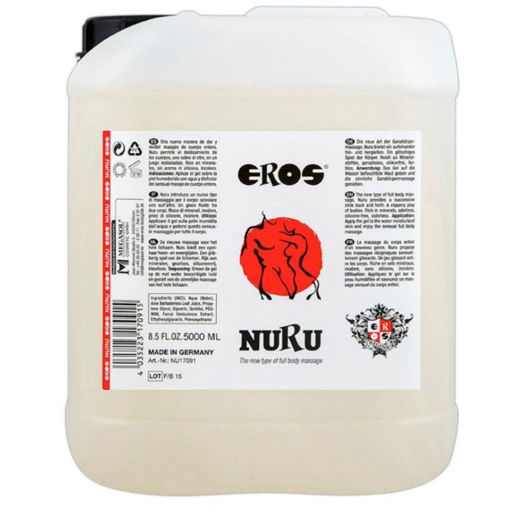 Масажно масло EROS, Nuru, 5000 мл