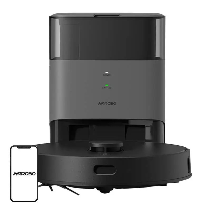 Robot aspirator AIRROBO T20+, 2600 Pa, 2 in 1, negru