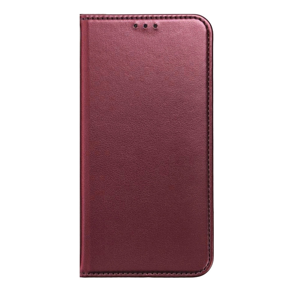 Husa pentru Honor Magic 7 Lite, Piele ecologica, Premium PU Leather Book, Buzunar card, Inchidere magnetica, Functie stand / suport, Decupaj difuzor apeluri, Acoperire completa 360 de grade, Protectie fata-spate, Tip carte, Visiniu