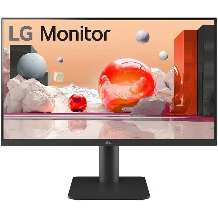 27 hüvelykes monitor LG 27MS550-B, IPS, 1920 x 1080, 2 x HDMI, 1 x audiokimenet, beépített hangszórók 2 x 2 W