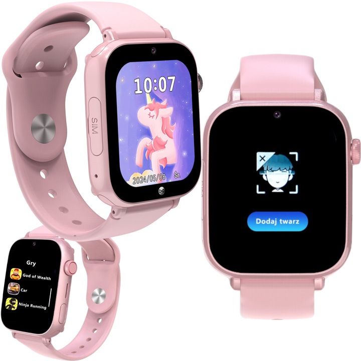Forever Smartwatch GPS WiFi 4G Kids Look Me! 3 KW-520 розов