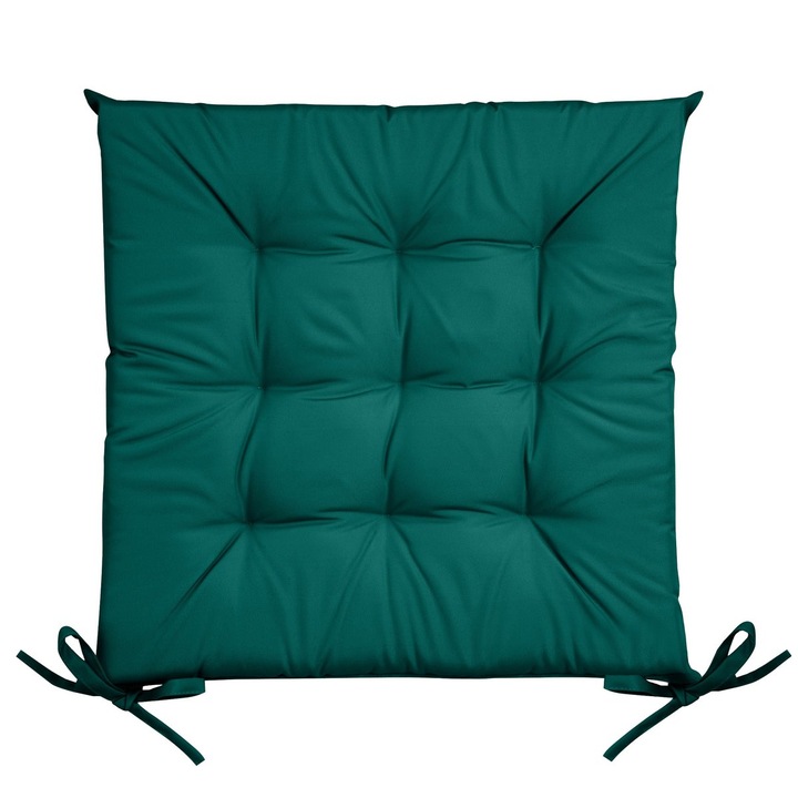 Perna de scaun GARDEN pentru terasa si balcon din material impermeabil 40x40x5 cm Eurofirany verde inchis