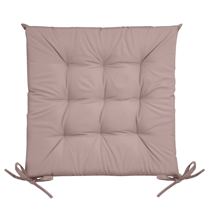 Perna de scaun GARDEN pentru terasa si balcon din material impermeabil 40x40x5 cm Eurofirany roz pudra