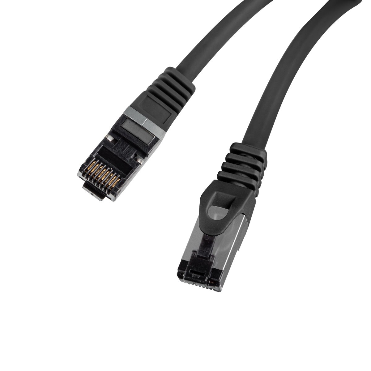 Câble réseau RJ45 100% cuivre CAT 8.1 S/FTP LSZH Couleur Gris Longueur