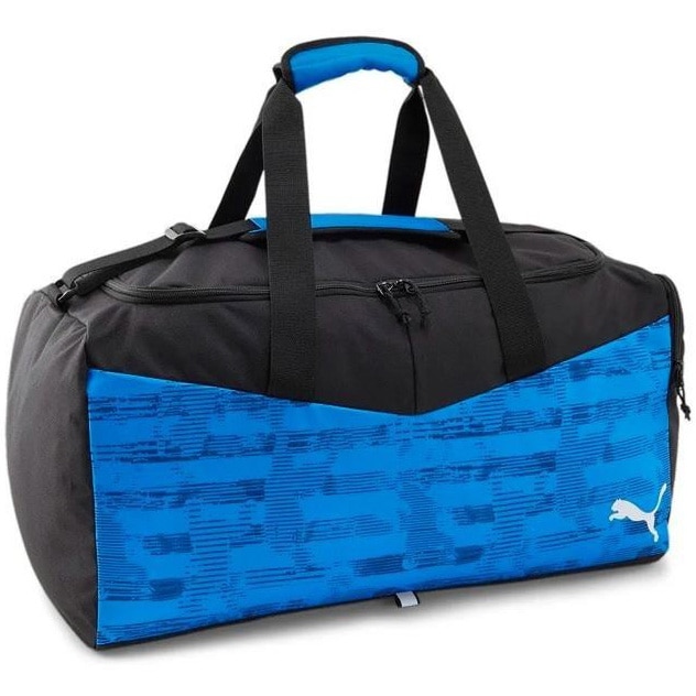 Geanta sport Puma individualRISE Medium, albastru