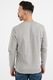 Jack & Jones, Bluza de trening din bumbac cu imprimeu, Gri deschis melange, 2XL