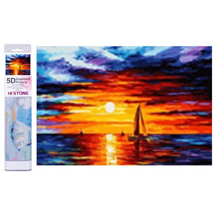 Set de Broderie cu Diamante Norimpex, 30x40cm, Multicolor