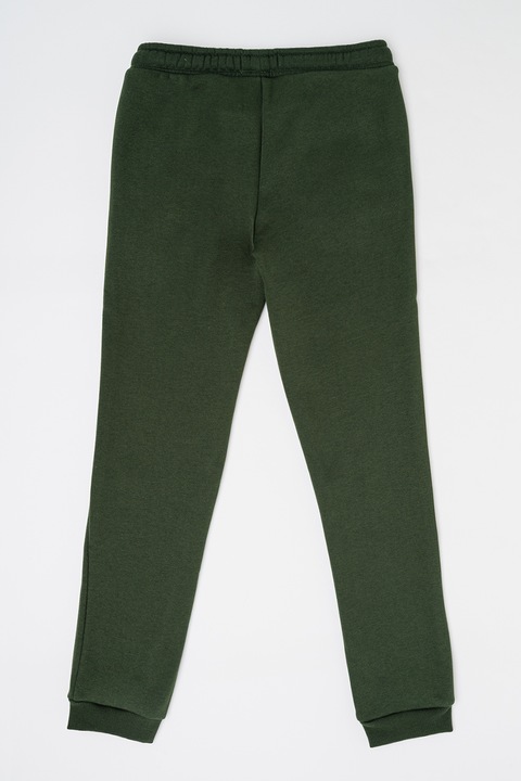 Jack & Jones, Pantaloni de trening cu buzunare laterale, Verde englez, 152 CM