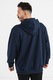 Jack & Jones, Set de hanorace cu imprimeu logo - 2 piese, Gri inchis melange, Bleumarin, 6XL
