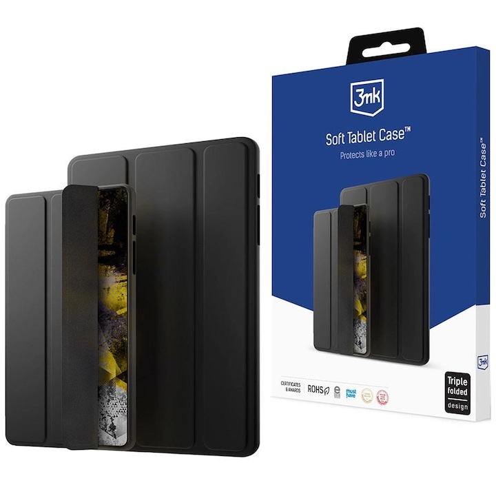 Husa pentru Samsung Galaxy Tab A9 Plus - 3mk Soft Case - Black
