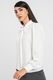 JdY, Camasa cu maneci lungi, Alb, XL