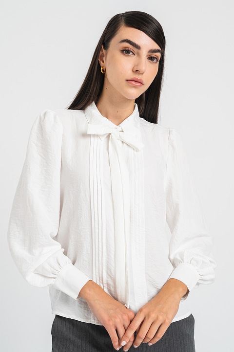 JdY, Camasa cu maneci lungi, Alb, XL