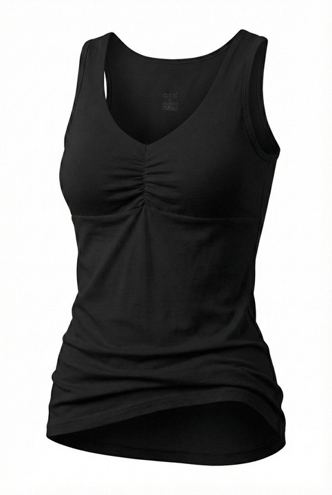 Maiou femei, 3161, cu push up, bumbac, OTS, Negru