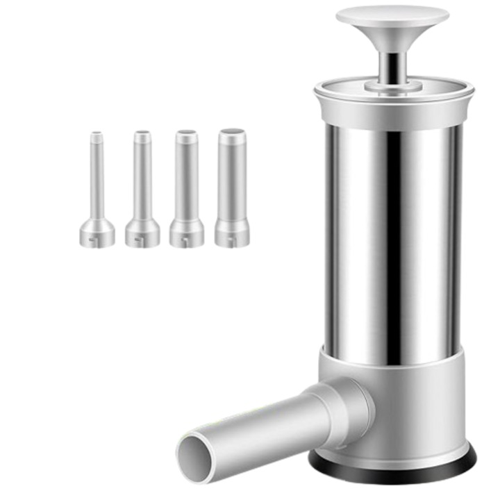 Комплект пълнител за колбаси - 1 пълнител за колбаси и 4 накрайника за пълнене