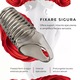 Manson de penis Obsessia® din silicon premium, cu efect de intarziere a ejacularii, design striat pentru stimulare intensa, fixare sigura cu inel de prindere, negru, 11.5 x 3.5 cm, jucarii sexuale barbati