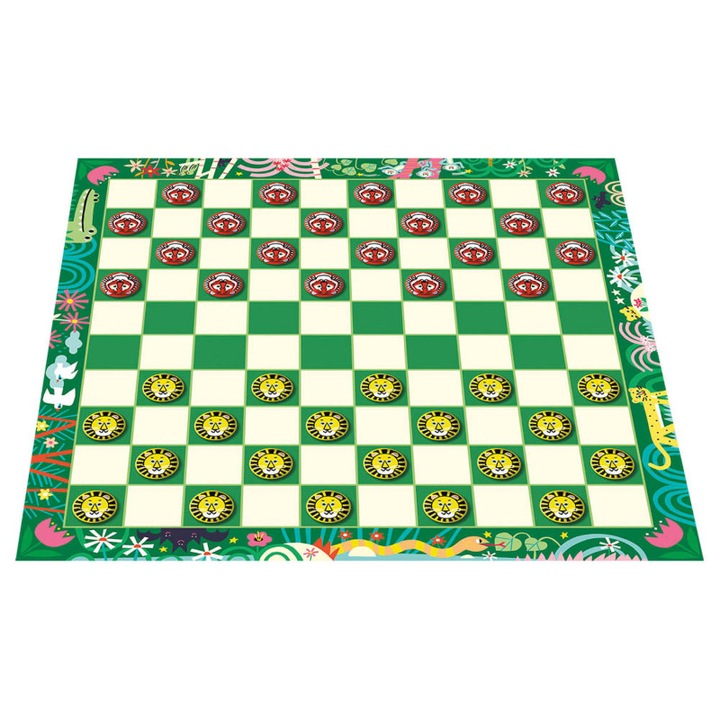 Настолна игра, Auzou, Drafts, Checkers, 5+