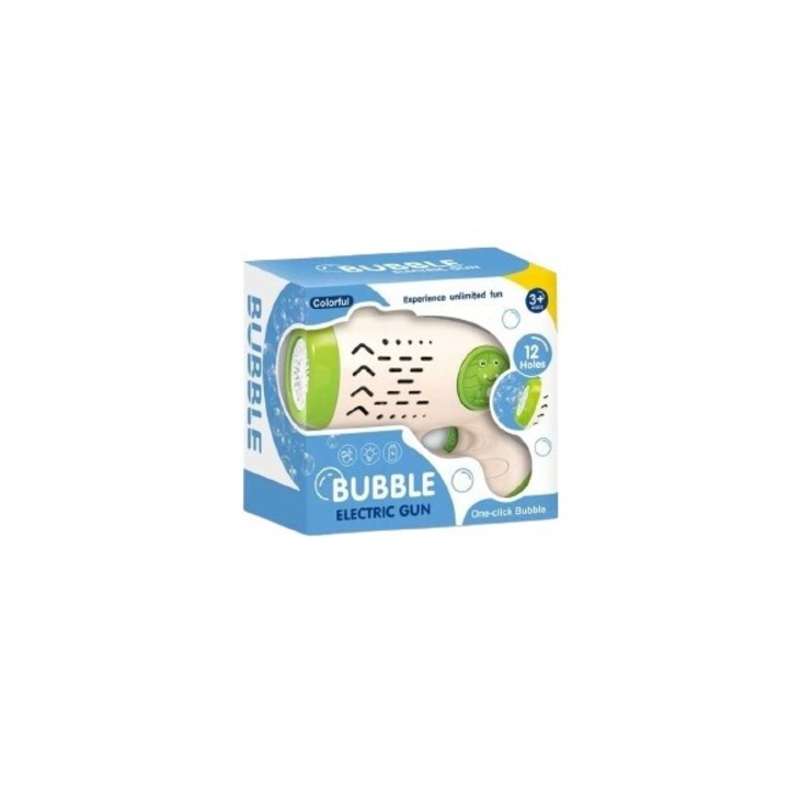 Buborékpisztoly, MADEJ, Műanyag, Többszínű