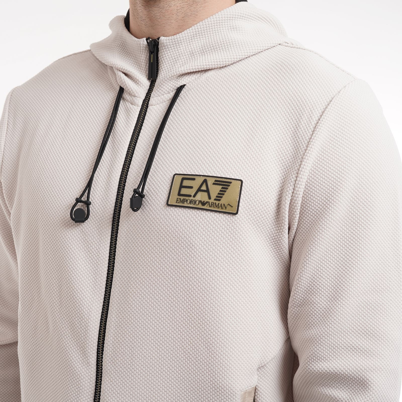 Hanorac Emporio Armani EA7 Train Gold Label M Hoodie Fz Pq