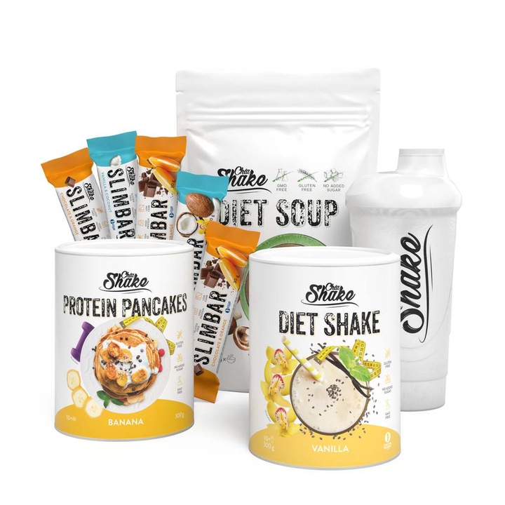 Set Chia Shake pachet dietetic pentru o saptamana 35 mese