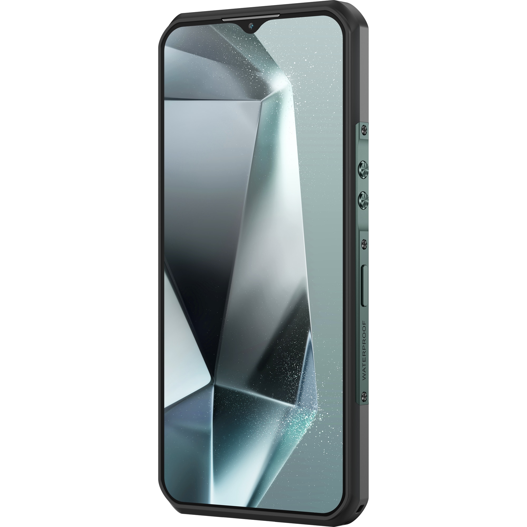 Telefon mobil Oukitel WP35 Verde, 5G, ecran de 6.6" 2.4K, 24GB RAM (8GB+16GB extensibili), 256GB ROM, Android 14, MediaTek Dimensity 6100+, 64MP+32MP, NFC, Face ID, baterie de 11000mAh, Dual SIM