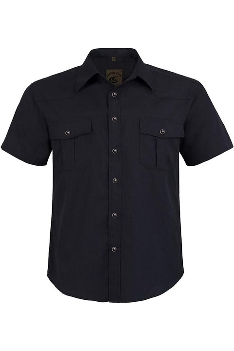 Férfi alkalmi ing, fekete, M-es méret