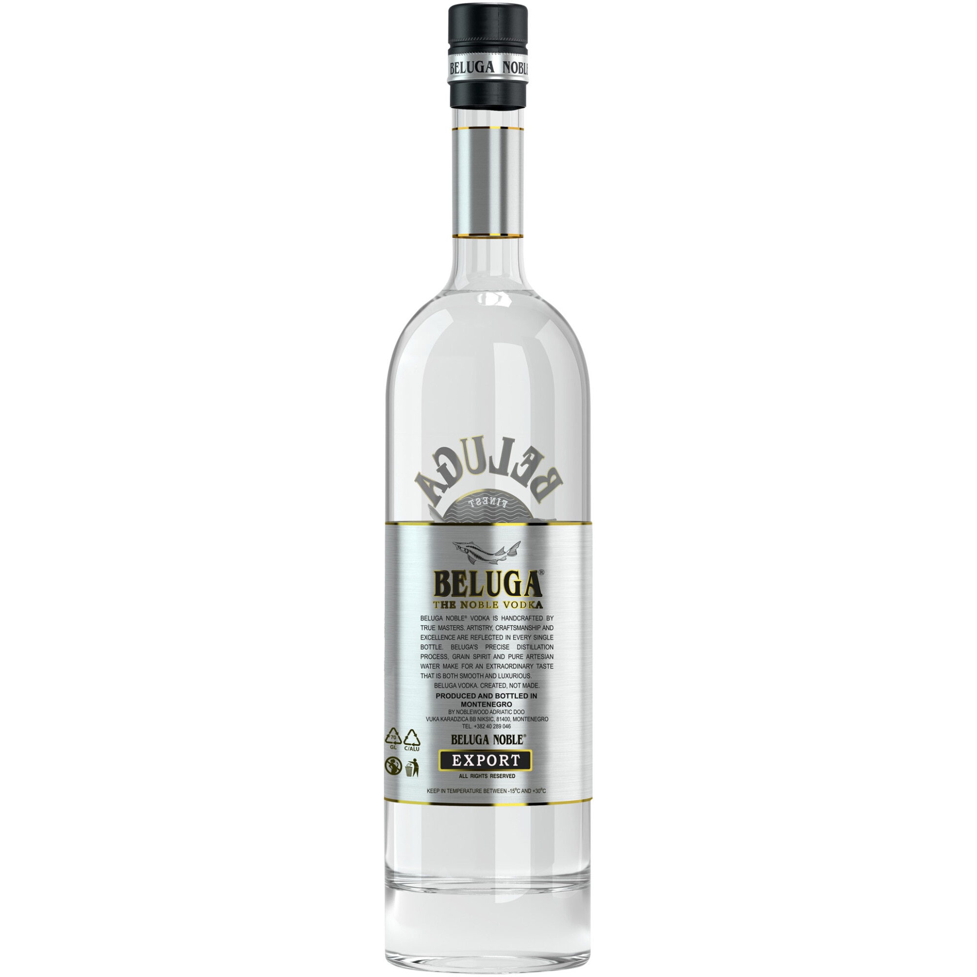 Vodca Beluga Noble, 40%, 0.7l - eMAG.ro