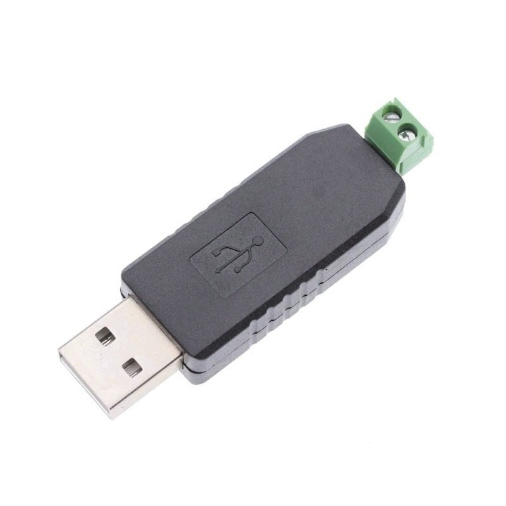 USB към RS485 конвертор, общ, черен, 6.1x1.6x1.3cm