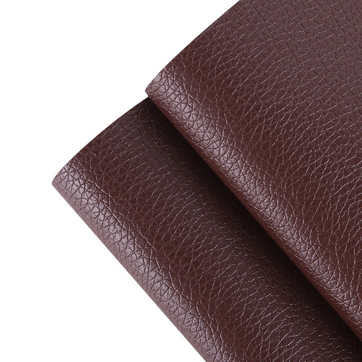 Самозалепващо фолио Ronyes, екологична кожа, регенерирана, 40x100 см, кафяво