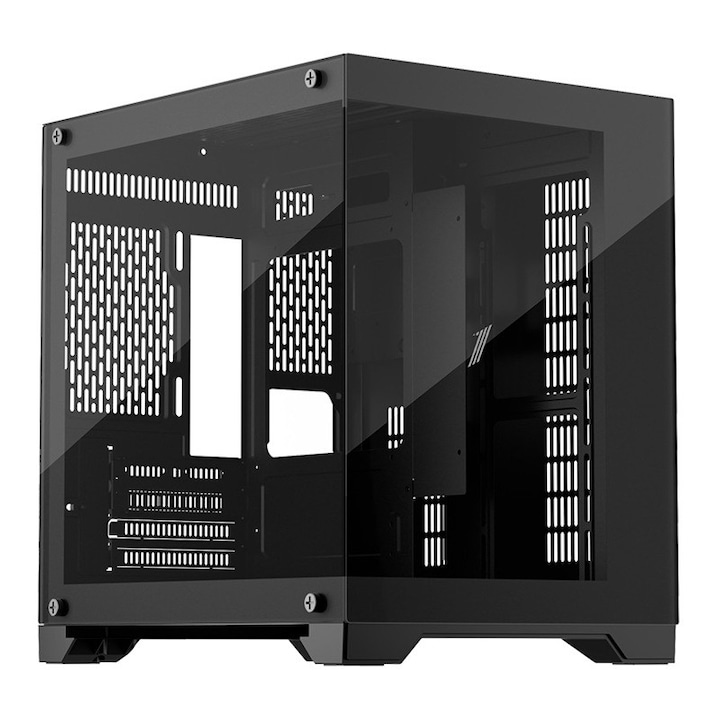 Carcasa 1STPLAYER Gaming MV5 TP BLACK