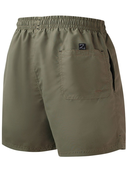 Pantaloni scurti de inot barbati, Zagano 5106, Poliester, Kaki
